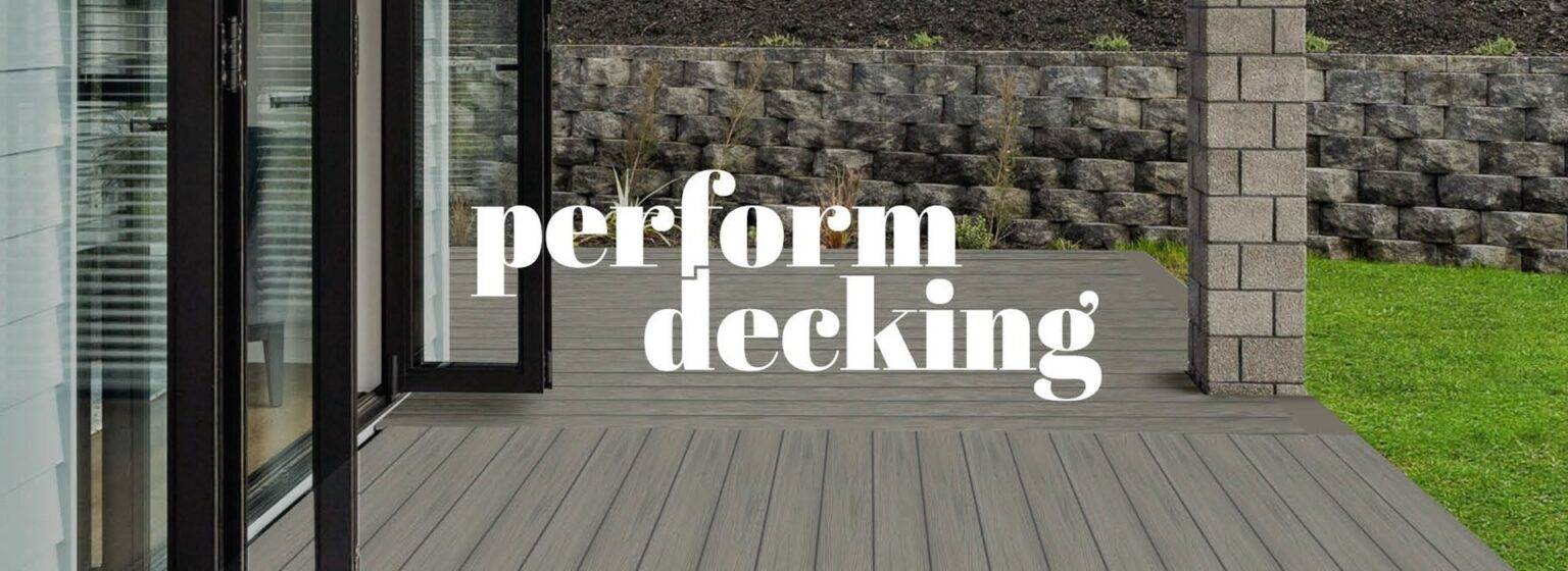 Introducing Perform Decking James Donaldson Timber